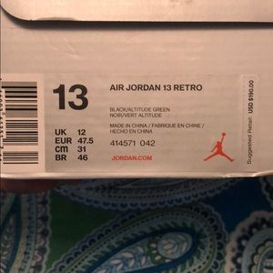 Jordan Retro 13s